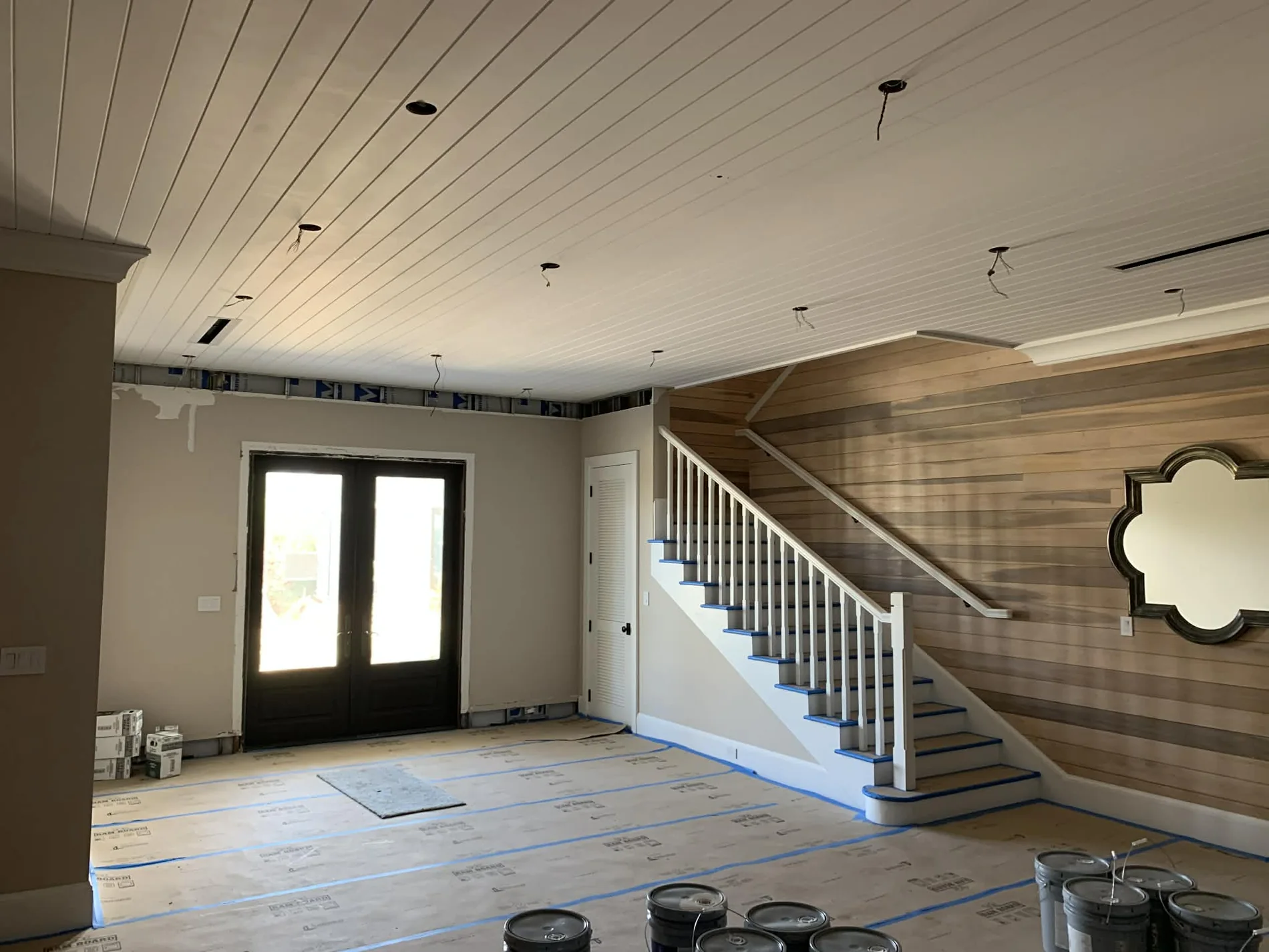 Finished residence exterior